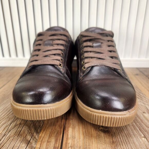 Skechers Volden Fandom Shoes Mens 9 Chocolate Brown Leather Preppy Sneaker 65323 main image 9